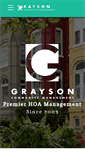 Mobile Screenshot of graysoncm.com